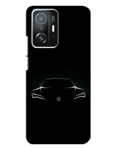 Чехол для Xiaomi 11T / 11T Pro с картинкой «Mercedes — силуэт авто» Чехол для Xiaomi 11T / 11T Pro с картинкой «Mercedes — силуэт авто»