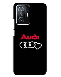 Чохол для Xiaomi 11T / 11T Pro з картинкою «Логотип Audi Heart» Чохол для Xiaomi 11T / 11T Pro з картинкою «Логотип Audi Heart»
