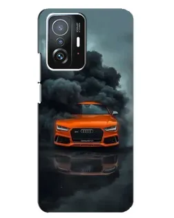 Чохол для Xiaomi 11T / 11T Pro з картинкою «Audi у хмарах диму» Чохол для Xiaomi 11T / 11T Pro з картинкою «Audi у хмарах диму»