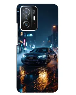 Чохол для Xiaomi 11T / 11T Pro з картинкою «Нічне місто та Audi» Чохол для Xiaomi 11T / 11T Pro з картинкою «Нічне місто та Audi»