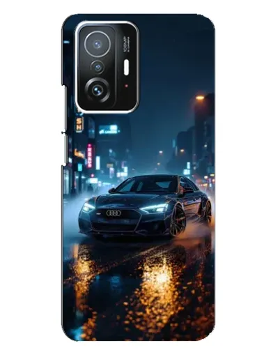 Чохол для Xiaomi 11T / 11T Pro з картинкою «Нічне місто та Audi» Чохол для Xiaomi 11T / 11T Pro з картинкою «Нічне місто та Audi»