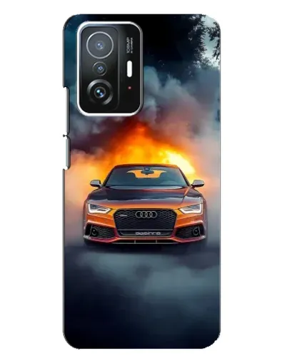 Чохол для Xiaomi 11T / 11T Pro з картинкою «Audi у вогняному диму» Чохол для Xiaomi 11T / 11T Pro з картинкою «Audi у вогняному диму»