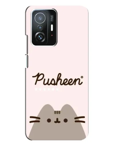 Чехол для Xiaomi 11T / 11T Pro с картинкой «Pusheen логотип» Чехол для Xiaomi 11T / 11T Pro с картинкой «Pusheen логотип»