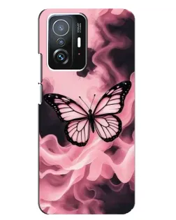 Чохол для Xiaomi 11T / 11T Pro з картинкою «Метелик у диму» Чохол для Xiaomi 11T / 11T Pro з картинкою «Метелик у диму»