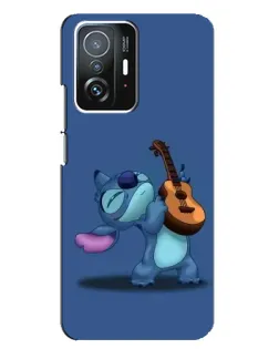 Чохол для Xiaomi 11T / 11T Pro з картинкою «Стіч з укулеле»