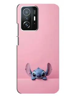 Чохол для Xiaomi 11T / 11T Pro з картинкою «Stitch визирає»