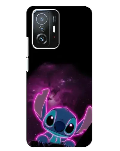 Чехол для Xiaomi 11T / 11T Pro с картинкой «Неоновый Stitch»