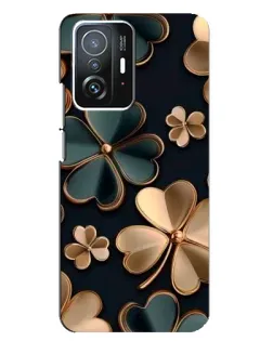Чохол для Xiaomi 11T / 11T Pro з картинкою «Конюшина в золоті»