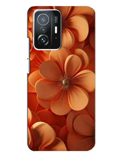 Чохол для Xiaomi 11T / 11T Pro з картинкою «Помаранчева макро квітка» Чохол для Xiaomi 11T / 11T Pro з картинкою «Помаранчева макро квітка»