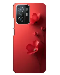 Чохол для Xiaomi 11T / 11T Pro з картинкою «Макові суцвіття»