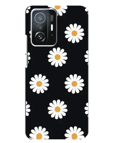 Чохол для Xiaomi 11T / 11T Pro з картинкою «Ромашки на чорному» Чохол для Xiaomi 11T / 11T Pro з картинкою «Ромашки на чорному»