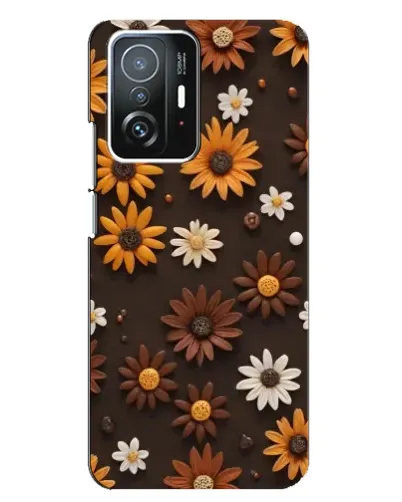 Чохол для Xiaomi 11T / 11T Pro з картинкою «Візерунок з маленьких соняшників» Чохол для Xiaomi 11T / 11T Pro з картинкою «Візерунок з маленьких соняшників»