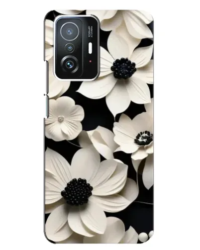 Чохол для Xiaomi 11T / 11T Pro з картинкою «Об'ємні білі квіти» Чохол для Xiaomi 11T / 11T Pro з картинкою «Об'ємні білі квіти»
