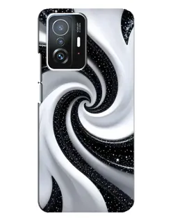 Чехол для Xiaomi 11T / 11T Pro с картинкой «Черно-белая спираль» Чехол для Xiaomi 11T / 11T Pro с картинкой «Черно-белая спираль»