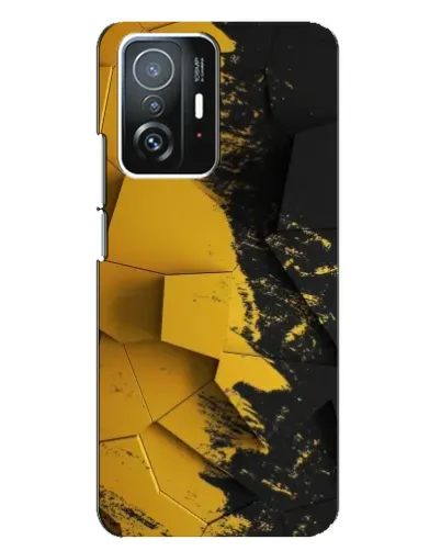 Чехол для Xiaomi 11T / 11T Pro с картинкой «Золотые осколки геометрии» Чехол для Xiaomi 11T / 11T Pro с картинкой «Золотые осколки геометрии»