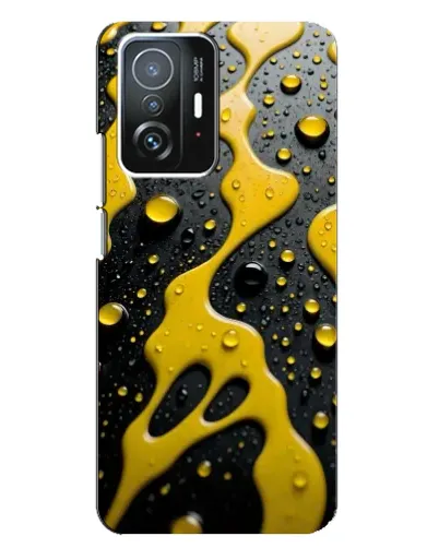 Чехол для Xiaomi 11T / 11T Pro с картинкой «Жидкое желтое золото» Чехол для Xiaomi 11T / 11T Pro с картинкой «Жидкое желтое золото»