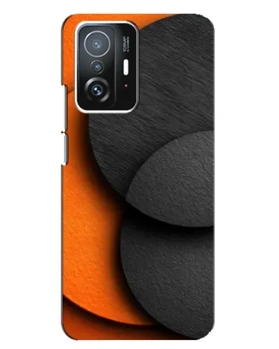 Чехол для Xiaomi 11T / 11T Pro с картинкой «Геометрия оранжевых кругов» Чехол для Xiaomi 11T / 11T Pro с картинкой «Геометрия оранжевых кругов»