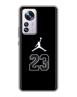 Чехол для Xiaomi 12 / 12X с картинкой «Jordan Flight 23» Чехол для Xiaomi 12 / 12X с картинкой «Jordan Flight 23»