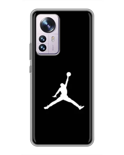 Чехол для Xiaomi 12 / 12X с картинкой «Jordan Silhouette»