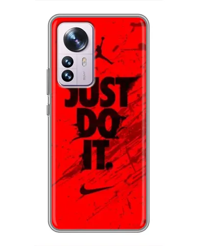 Чехол для Xiaomi 12 / 12X с картинкой «Nike Just Do It»