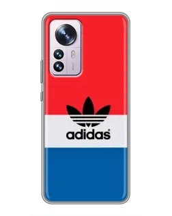 Чохол для Xiaomi 12 / 12X з картинкою «Ретро блоки Adidas»