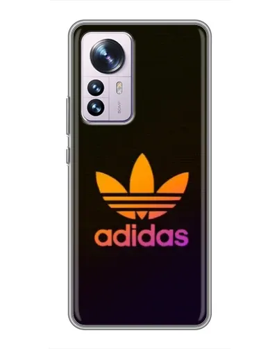 Чехол для Xiaomi 12 / 12X с картинкой «Градиент Adidas» Чехол для Xiaomi 12 / 12X с картинкой «Градиент Adidas»
