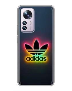 Чохол для Xiaomi 12 / 12X з картинкою «Неоновий Adidas»