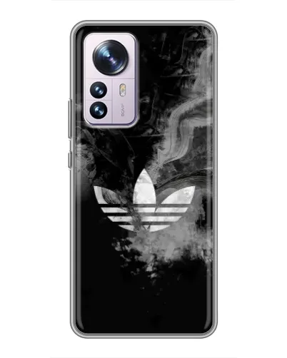 Чехол для Xiaomi 12 / 12X с картинкой «Абстрактный дым Adidas» Чехол для Xiaomi 12 / 12X с картинкой «Абстрактный дым Adidas»