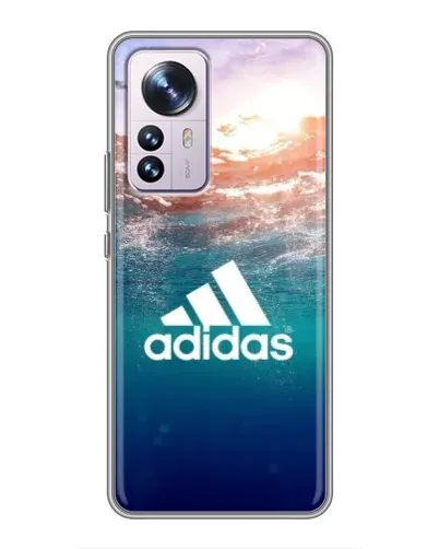 Чехол для Xiaomi 12 / 12X с картинкой «Океанская глубина адидас» Чехол для Xiaomi 12 / 12X с картинкой «Океанская глубина адидас»