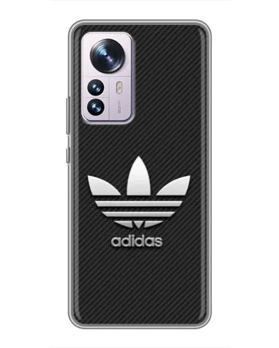 Чехол для Xiaomi 12 / 12X с картинкой «Adidas Карбоновая текстура» Чехол для Xiaomi 12 / 12X с картинкой «Adidas Карбоновая текстура»