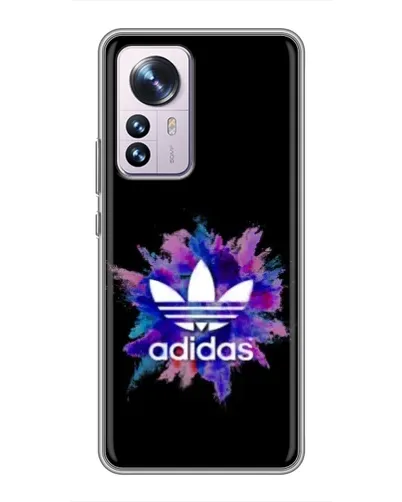 Чехол для Xiaomi 12 / 12X с картинкой «Взрыв красок Adidas» Чехол для Xiaomi 12 / 12X с картинкой «Взрыв красок Adidas»