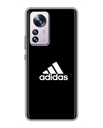 Чехол для Xiaomi 12 / 12X с картинкой «Черная классика Adidas» Чехол для Xiaomi 12 / 12X с картинкой «Черная классика Adidas»
