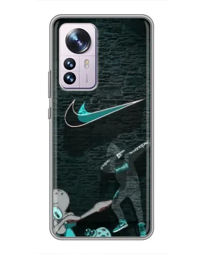 Чехол для Xiaomi 12 / 12X с картинкой «Спортивный арт Nike» Чехол для Xiaomi 12 / 12X с картинкой «Спортивный арт Nike»