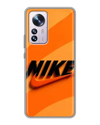 Чехол для Xiaomi 12 / 12X с картинкой «Оранжевый драйв Nike» Чехол для Xiaomi 12 / 12X с картинкой «Оранжевый драйв Nike»