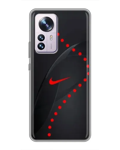 Чехол для Xiaomi 12 / 12X с картинкой «Абстрактный дизайн Nike» Чехол для Xiaomi 12 / 12X с картинкой «Абстрактный дизайн Nike»