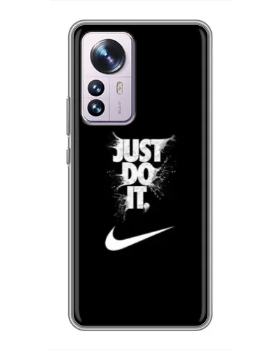 Чехол для Xiaomi 12 / 12X с картинкой «Текстовый принт Nike» Чехол для Xiaomi 12 / 12X с картинкой «Текстовый принт Nike»