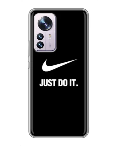Чехол для Xiaomi 12 / 12X с картинкой «Классический принт Nike» Чехол для Xiaomi 12 / 12X с картинкой «Классический принт Nike»