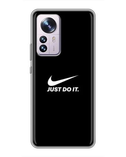 Чехол для Xiaomi 12 / 12X с картинкой «Минимализм от Nike» Чехол для Xiaomi 12 / 12X с картинкой «Минимализм от Nike»