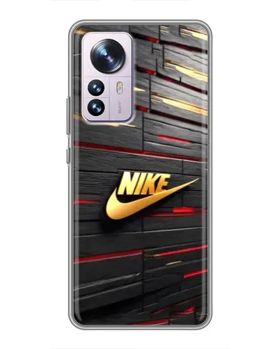 Чехол для Xiaomi 12 / 12X с картинкой «Золотой Nike на металле» Чехол для Xiaomi 12 / 12X с картинкой «Золотой Nike на металле»