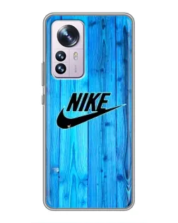 Чехол для Xiaomi 12 / 12X с картинкой «Голубое дерево Nike» Чехол для Xiaomi 12 / 12X с картинкой «Голубое дерево Nike»