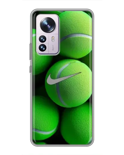 Чехол для Xiaomi 12 / 12X с картинкой «Теннисные мячи Найк» Чехол для Xiaomi 12 / 12X с картинкой «Теннисные мячи Найк»