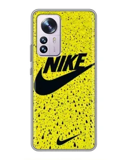 Чехол для Xiaomi 12 / 12X с картинкой «Желтый текстурный Nike» Чехол для Xiaomi 12 / 12X с картинкой «Желтый текстурный Nike»