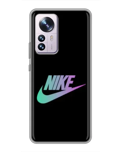 Чехол для Xiaomi 12 / 12X с картинкой «Nike — городская ночь» Чехол для Xiaomi 12 / 12X с картинкой «Nike — городская ночь»
