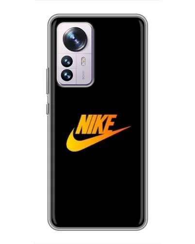Чехол для Xiaomi 12 / 12X с картинкой «Золотой логотип Nike» Чехол для Xiaomi 12 / 12X с картинкой «Золотой логотип Nike»