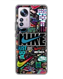 Чехол для Xiaomi 12 / 12X с картинкой «Яркий коллаж Nike» Чехол для Xiaomi 12 / 12X с картинкой «Яркий коллаж Nike»