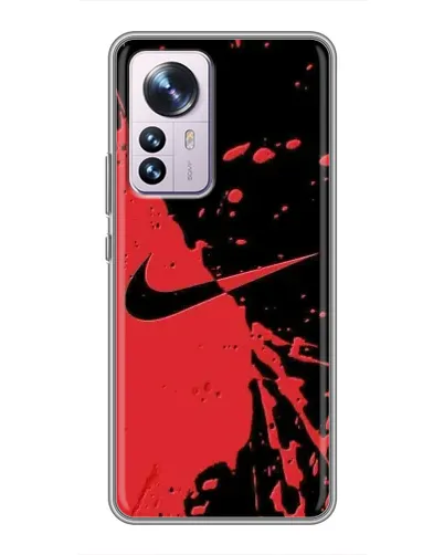 Чехол для Xiaomi 12 / 12X с картинкой «Красные брызги Nike» Чехол для Xiaomi 12 / 12X с картинкой «Красные брызги Nike»