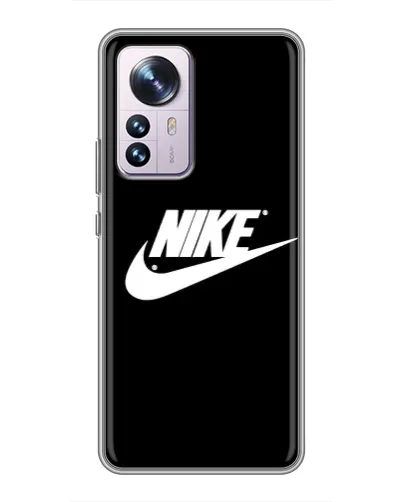 Чехол для Xiaomi 12 / 12X с картинкой «Мазки краски Nike» Чехол для Xiaomi 12 / 12X с картинкой «Мазки краски Nike»