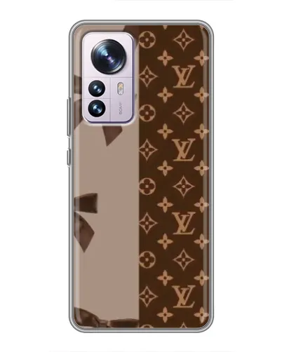 Чехол для Xiaomi 12 / 12X с картинкой «Louis Vuitton — банты»