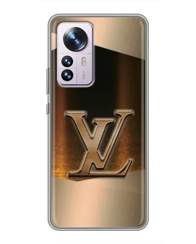Чехол для Xiaomi 12 / 12X с картинкой «LV — золотое сияние»