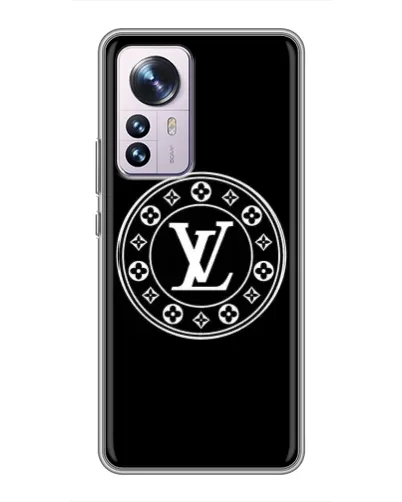 Чехол для Xiaomi 12 / 12X с картинкой «LV — печать стиля»